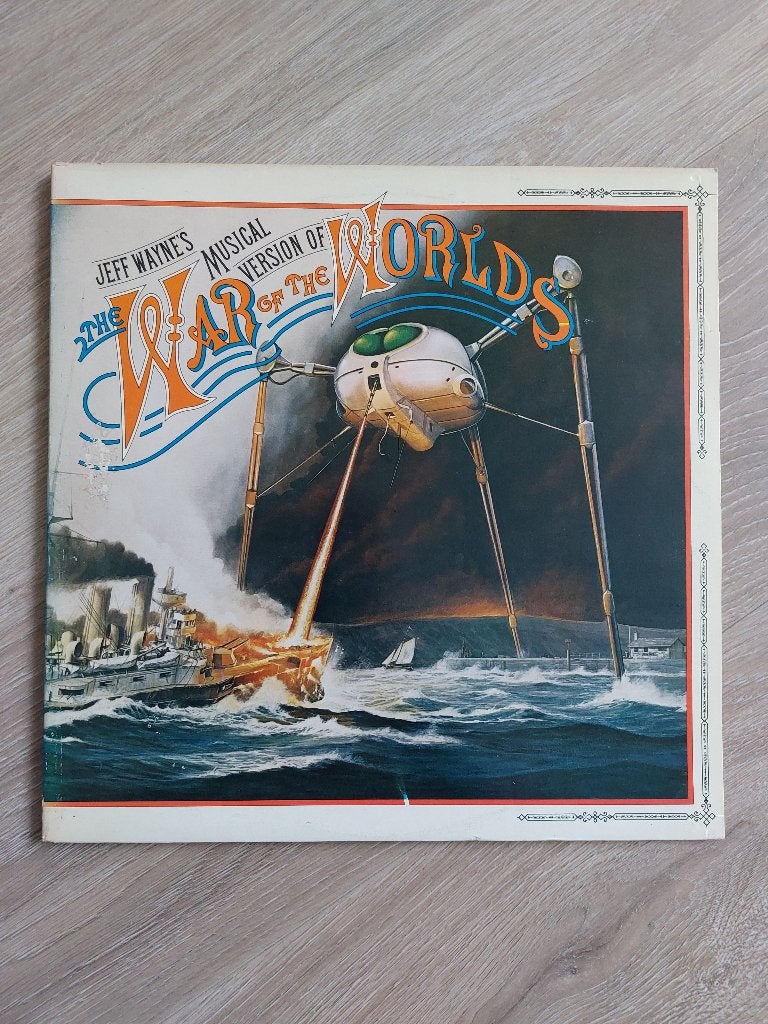 LP Jeff Wayne's War of the Worlds, Ophalen, Zo goed als nieuw, 12 inch, Poprock