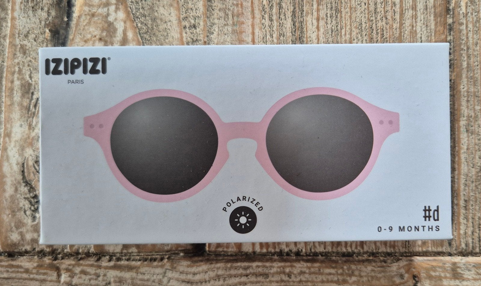Izipizi Baby Zonnebril Pastel Roze 0-9 maanden, Ophalen of Verzenden, Nieuw, Izipizi