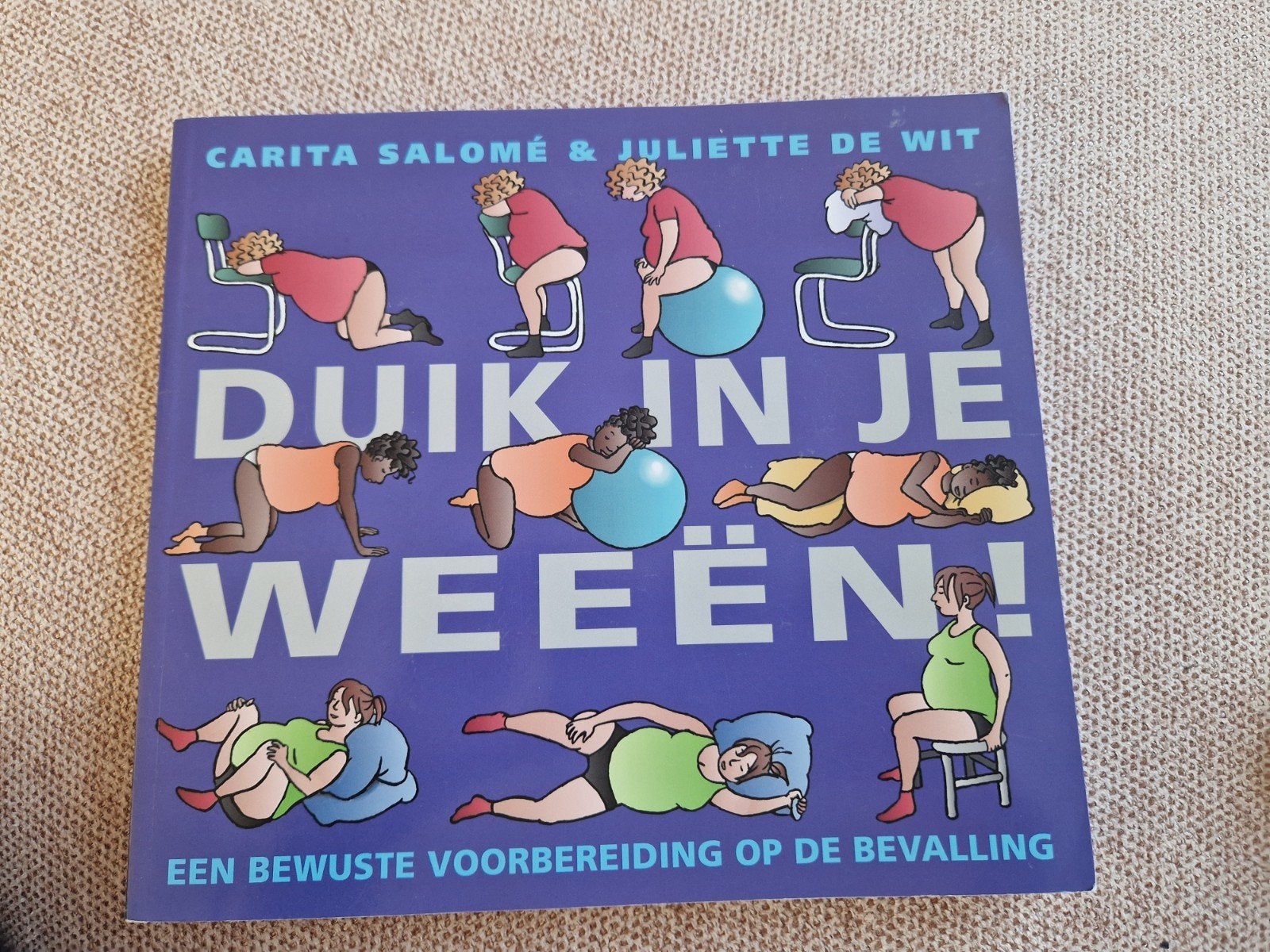 Duik in je weeën! Bewuste voorbereiding op de bevalling., Ophalen of Verzenden, Gelezen, Zwangerschap en Bevalling, Carita Salomé & Juliette de Wit