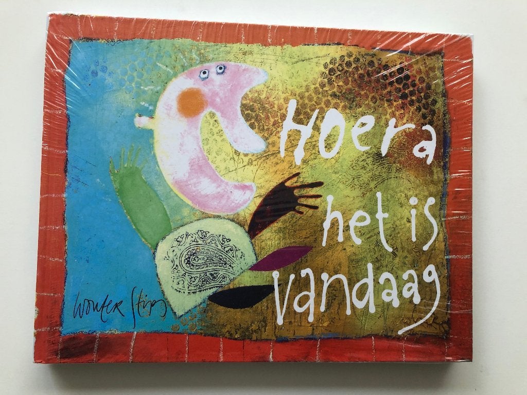 Hoera, het is vandaag (SEAL), Boeken, Verzenden, Nieuw, Wouter Stips, Schilder- en Tekenkunst