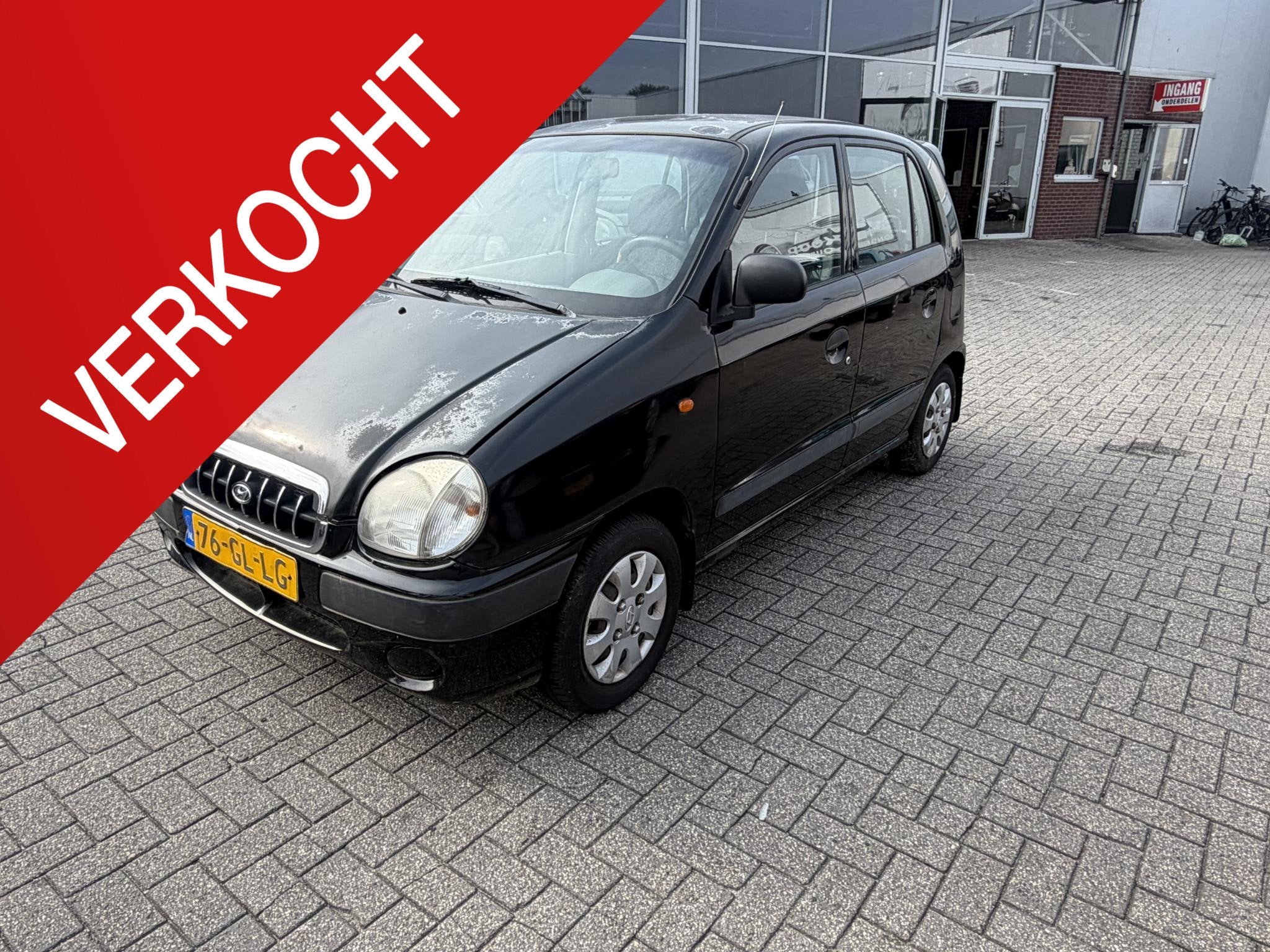 Hyundai Atos Spirit 1.0i SLX Automaat, Stof, Gebruikt, 4 cilinders, Atos