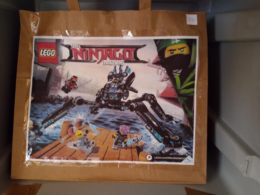 LEGO Ninjago Movie 70611 Water Strider complete set, Kinderen en Baby's, Speelgoed | Duplo en Lego, Lego, Compleet, Ophalen of Verzenden