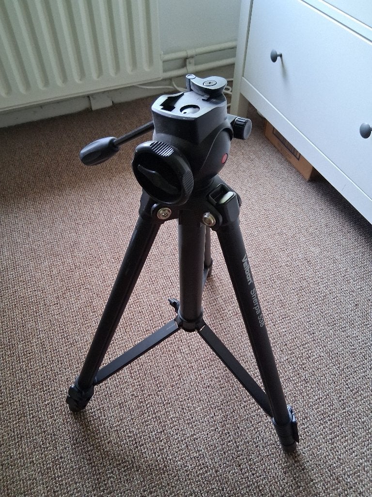 Statief van Velbon Sherpa 538, Ophalen, Gebruikt, Driepoot, Minder dan 150 cm
