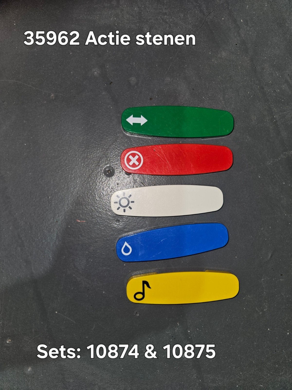Duplo 5 actiestenen voor elektrische treinen, Ophalen of Verzenden, Duplo