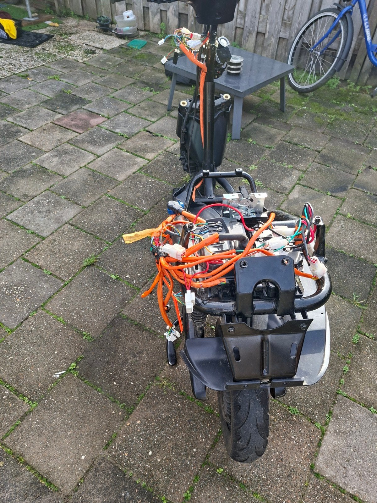 Elektrische scooter onderdelen met accu, Fietsen en Brommers, Ophalen of Verzenden, Gebruikt, Overige typen, Overige merken