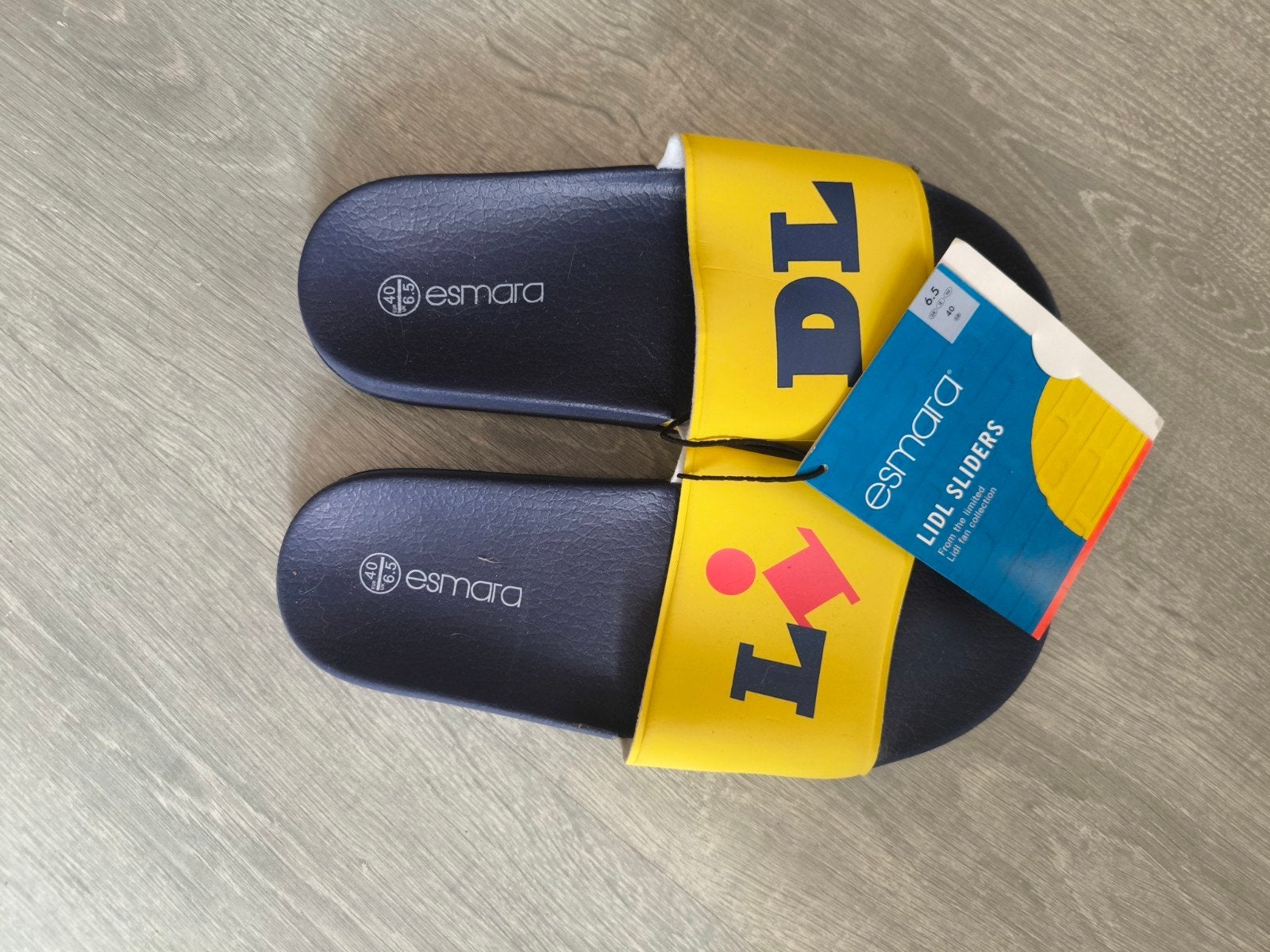 [NIEUW] Lidl slippers maat 40, Kleding | Dames, Slippers, Geel, Nieuw, Ophalen of Verzenden