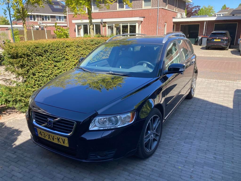 Volvo V50 2.5 T5 Momentum Geartronic 2007 Zwart (Lees Text), Auto's, 700 kg, Particulier, V50, 1500 kg