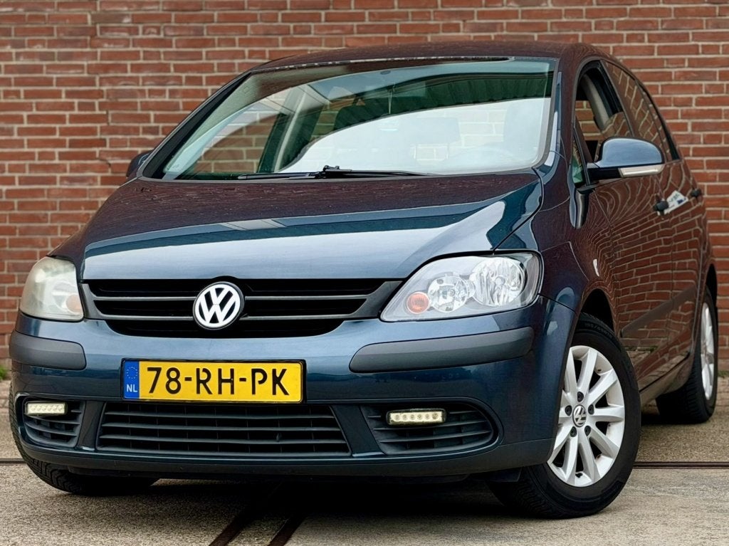 Volkswagen Golf Plus 1.6 FSI Comfortl.Bns |Clima |CruiseC |N, Auto's, Stof, Gebruikt, 4 cilinders, Blauw