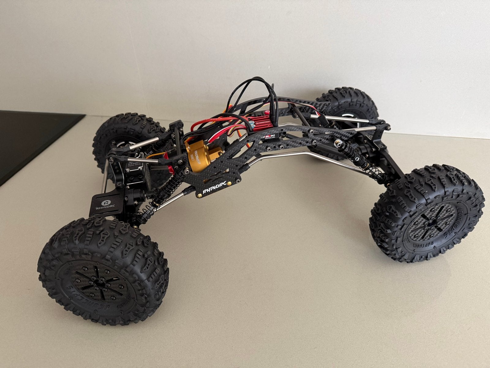 RhinoRC Crawler  met extra's, Hobby en Vrije tijd, Elektro, Auto offroad, Nieuw, Ophalen of Verzenden