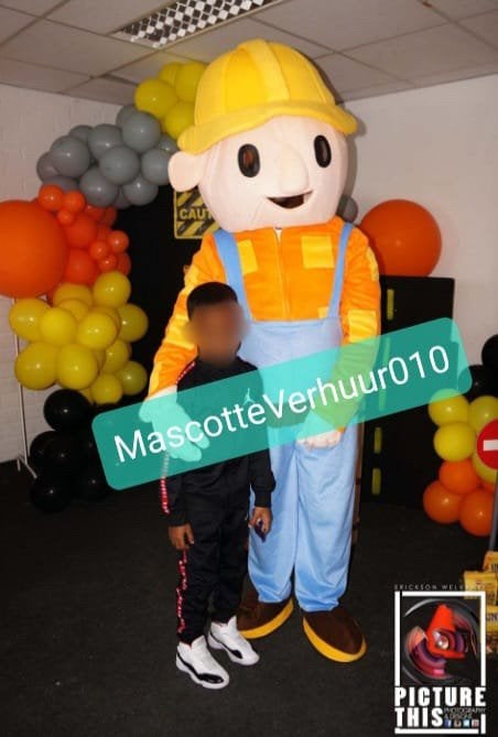 Bob de Bouwer mascotte te huur, Ophalen, Zo goed als nieuw, Verjaardag