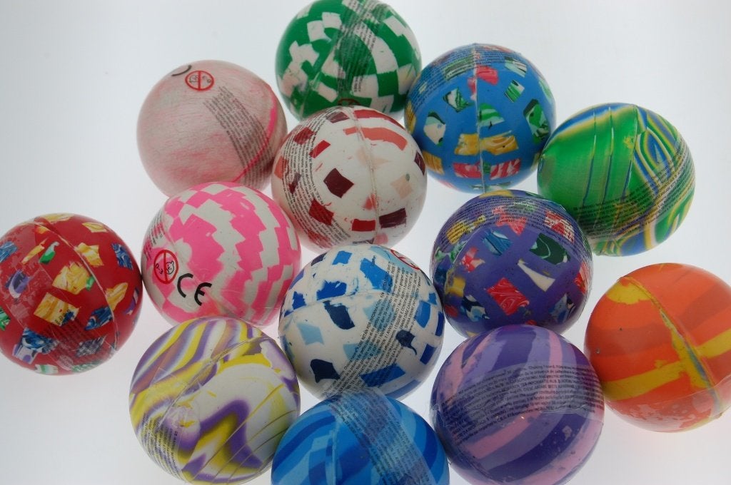 Grote stuiterballen triggerpoint massage ballen 60 mm, Ophalen of Verzenden, Nieuw, Overige typen