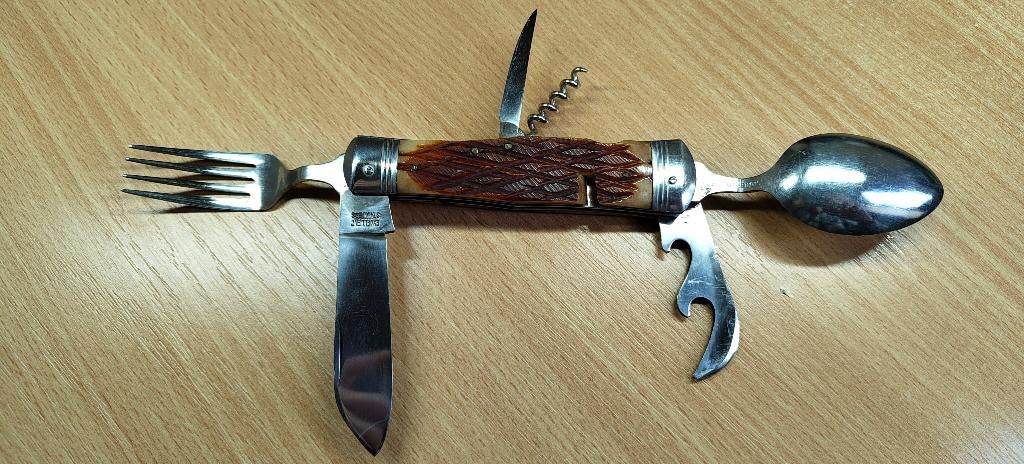 bestek tool hertshoorn, Verzenden, Gebruikt