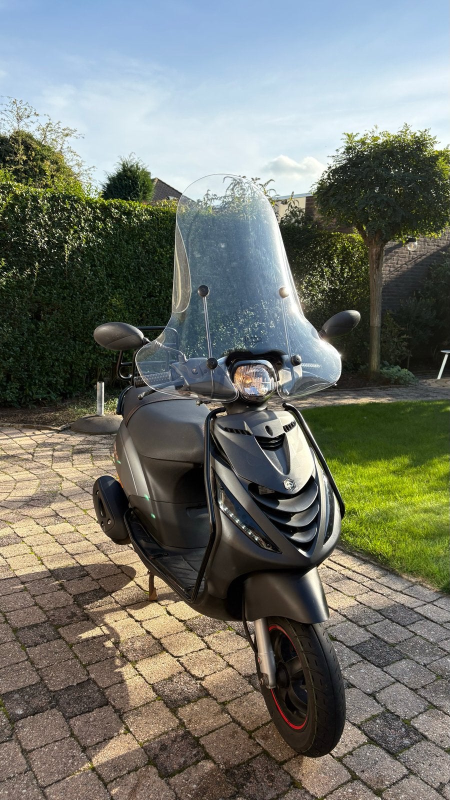 Piaggio Zip Scooter - Mat grijs - Goed Onderhouden, Ophalen, Piaggio, Gebruikt, Benzine