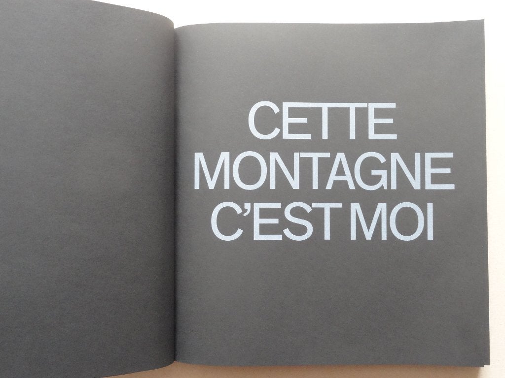 Cette montagne, c'est moi, fotoboek, als nieuw, Witho Worms, Ophalen of Verzenden, Zo goed als nieuw, Fotografen