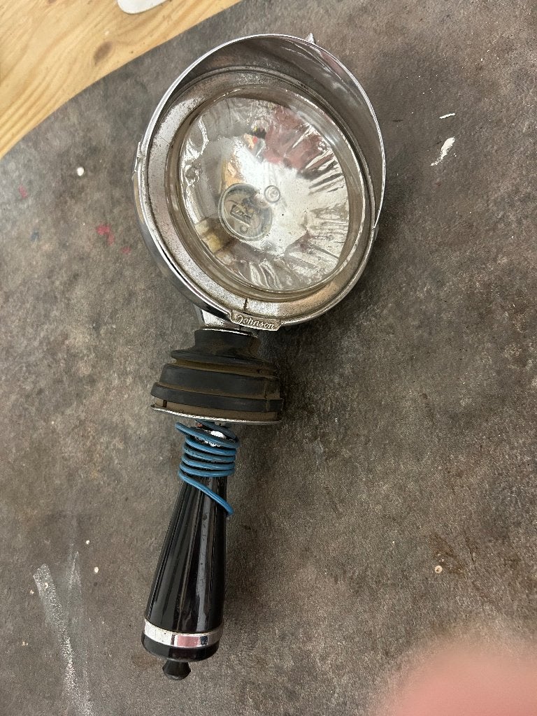 Vintage auto zoeklamp Johnson Volvo 544 Amazon, Auto-onderdelen, Ophalen of Verzenden, Gebruikt, Saab