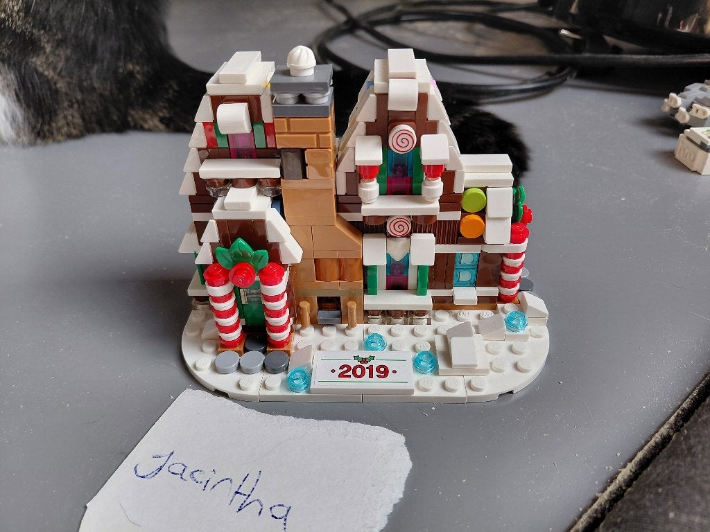 Lego kerst 40337, Gebruikt, Overige thema's, Lego, Ophalen of Verzenden