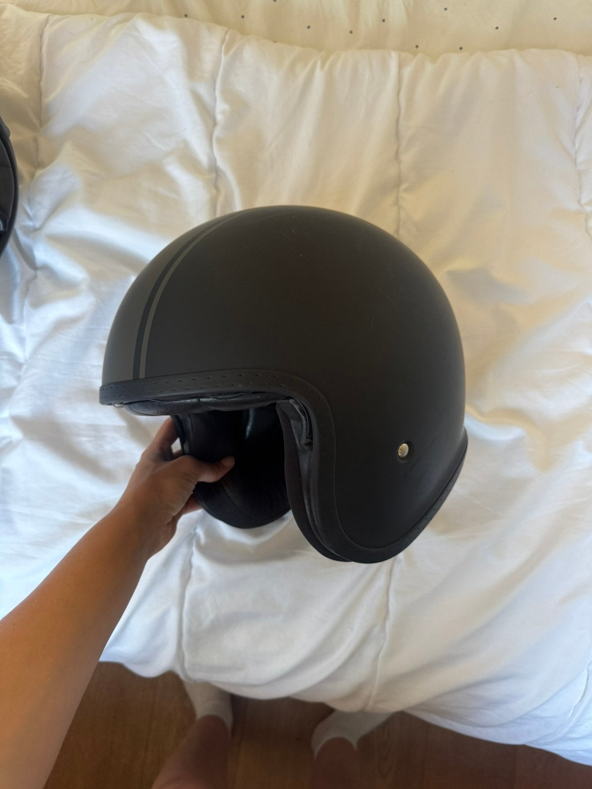 Scooter helm ULTIMATE SPEED maat S / M, Ophalen, Zo goed als nieuw