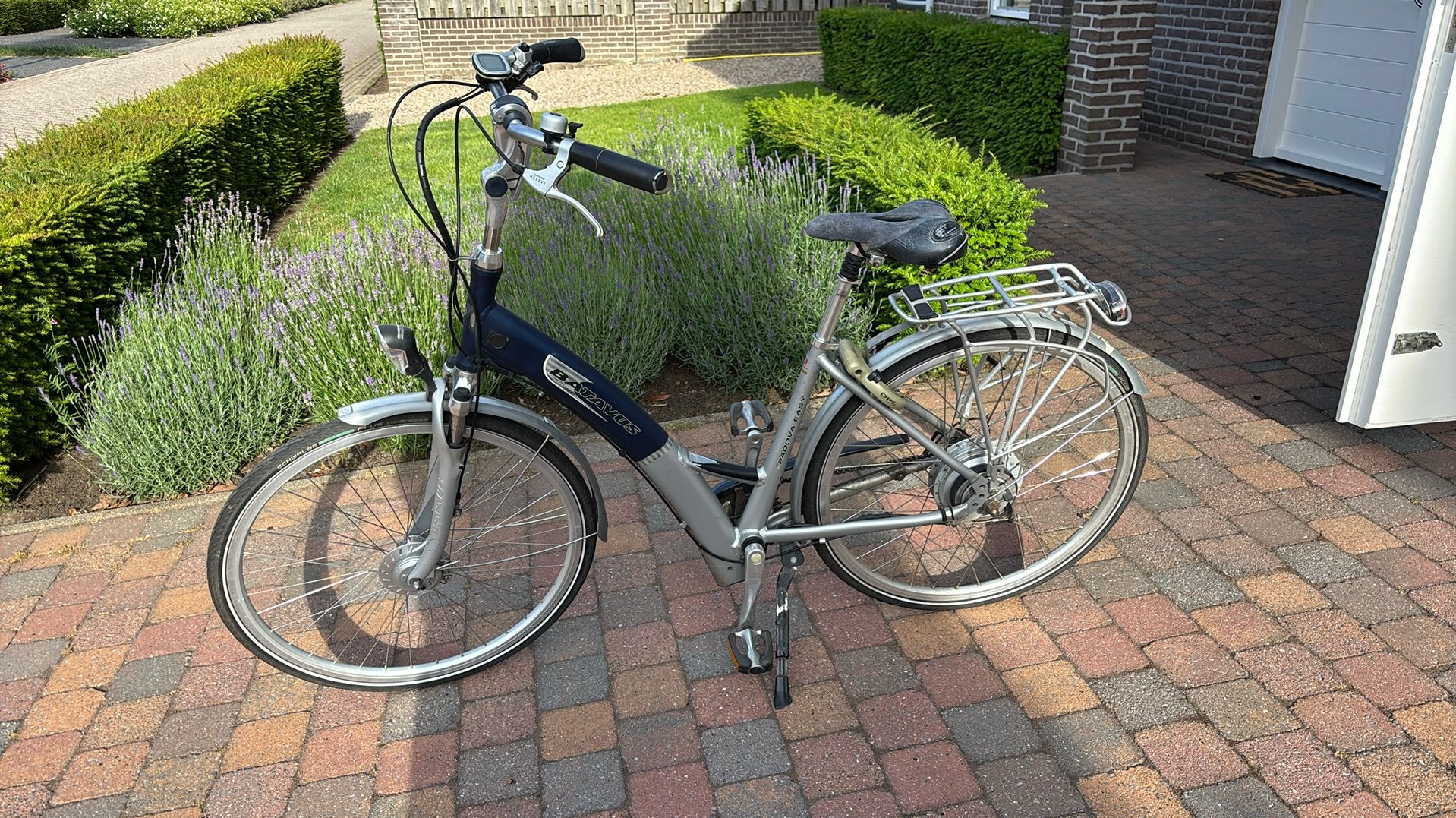 Gazelle Padova Easy elekt fiets - accu defect - tandwiel nw, Ophalen, Minder dan 30 km per accu, Gebruikt, 51 tot 55 cm