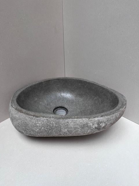 waskommen riverstone natuursteen, Huis en Inrichting, Badkamer | Badkamermeubels, Minder dan 50 cm, Nieuw, Ophalen of Verzenden
