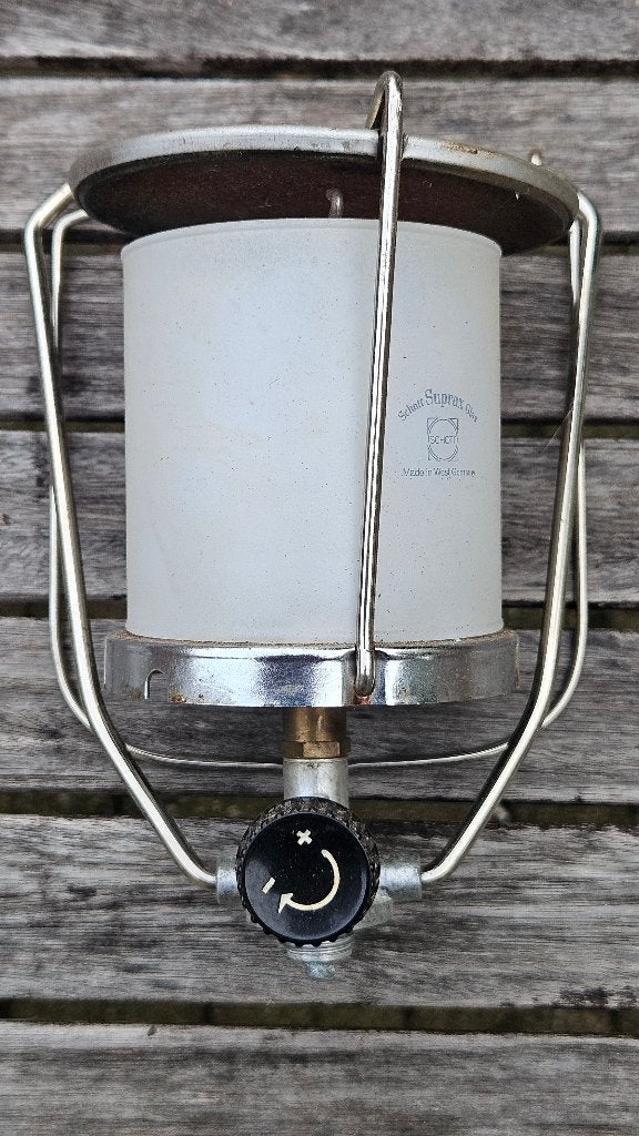 Vintage Lumogaz R gaslamp - Made in West Germany, Caravans en Kamperen, Ophalen of Verzenden, Gebruikt