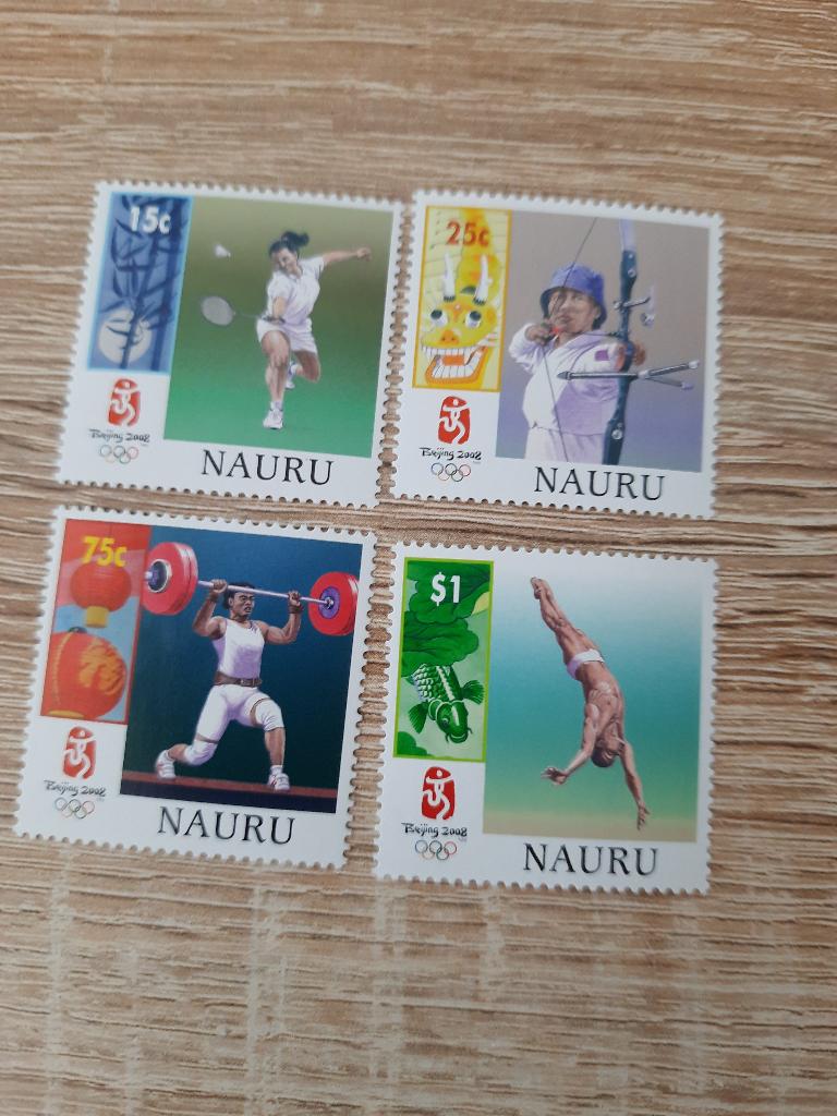 Nauru Olympische spelen, Verzenden, Postfris