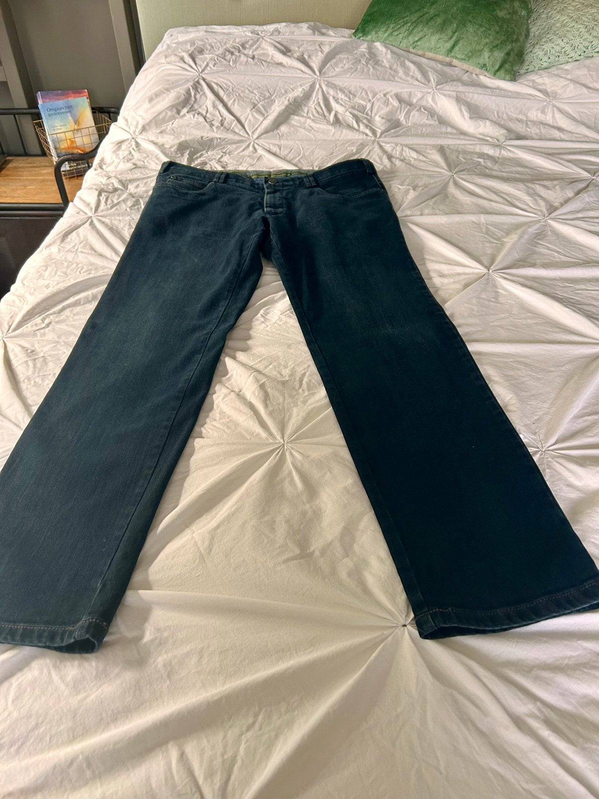 Meyer Broek - Stijlvolle Herenbroek, Ophalen of Verzenden, Zo goed als nieuw, Overige maten, Blauw