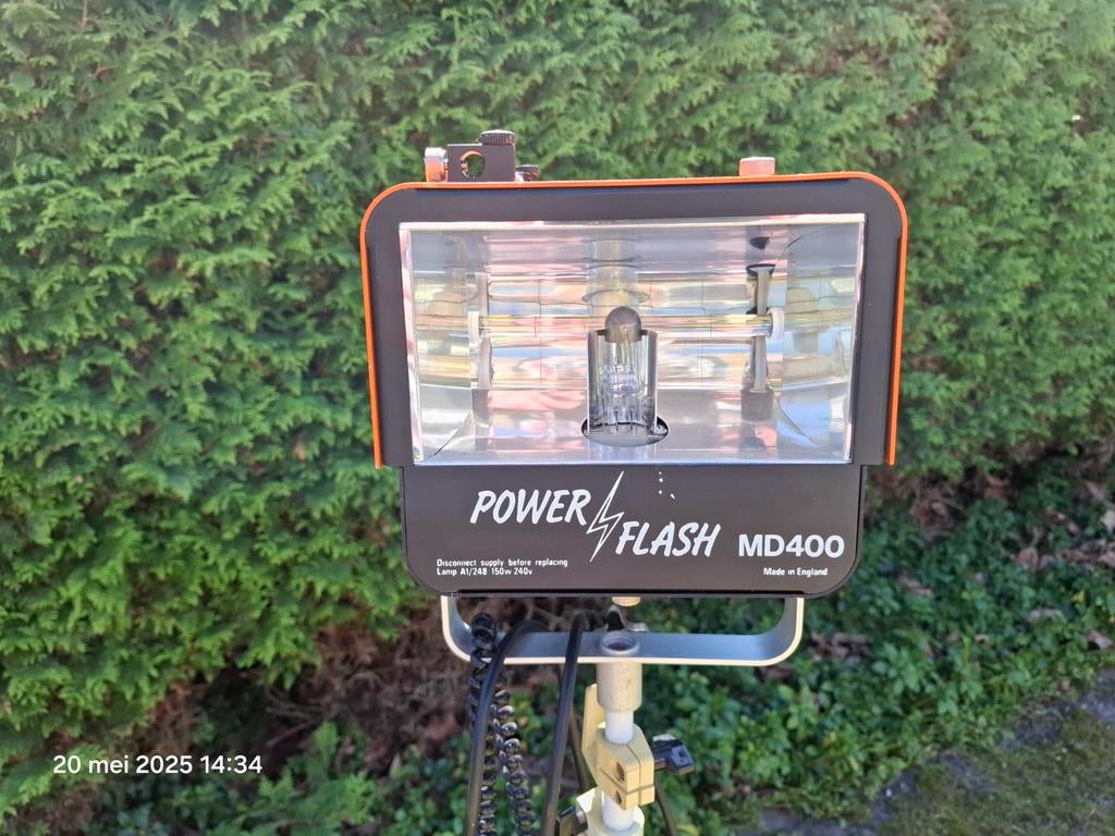 Power Flash  MD 400, Audio, Tv en Foto, Fotografie | Flitsers, Ophalen, Overige merken