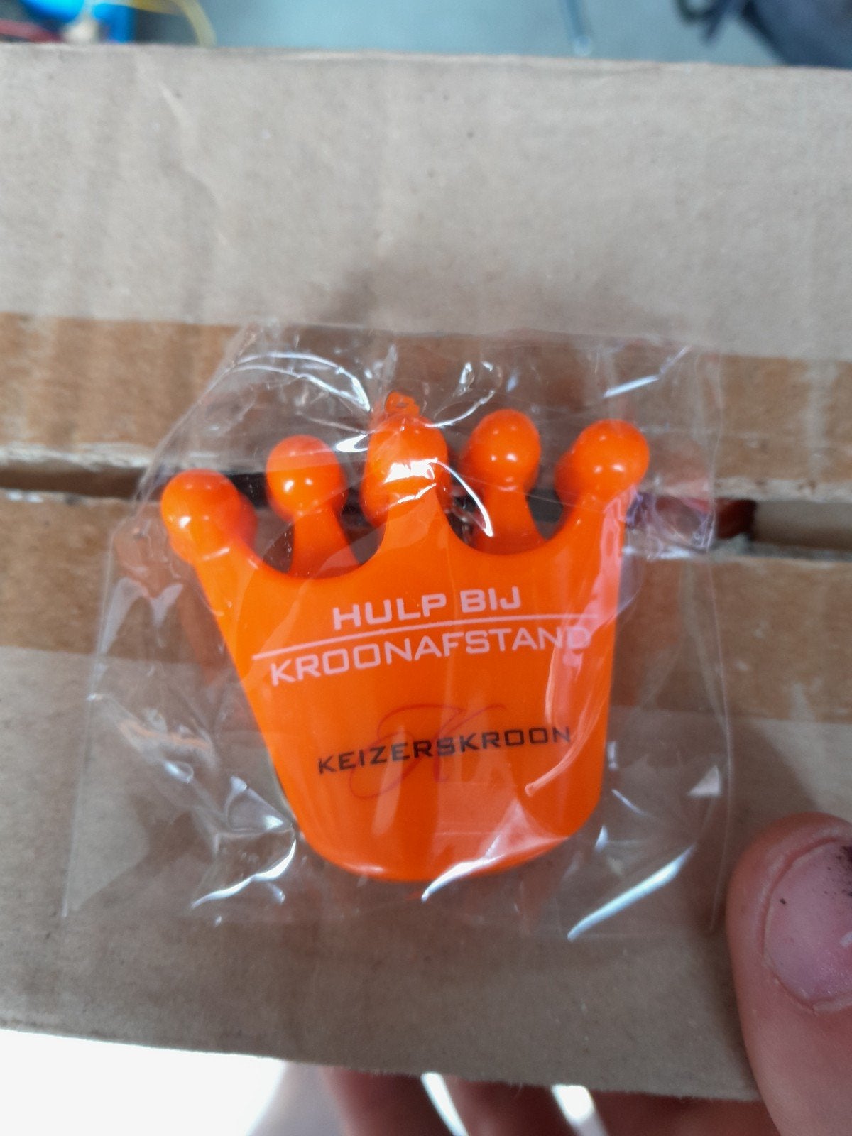 Oranje bieropeners  keizers kroon, Verzamelen, Ophalen of Verzenden, Nieuw