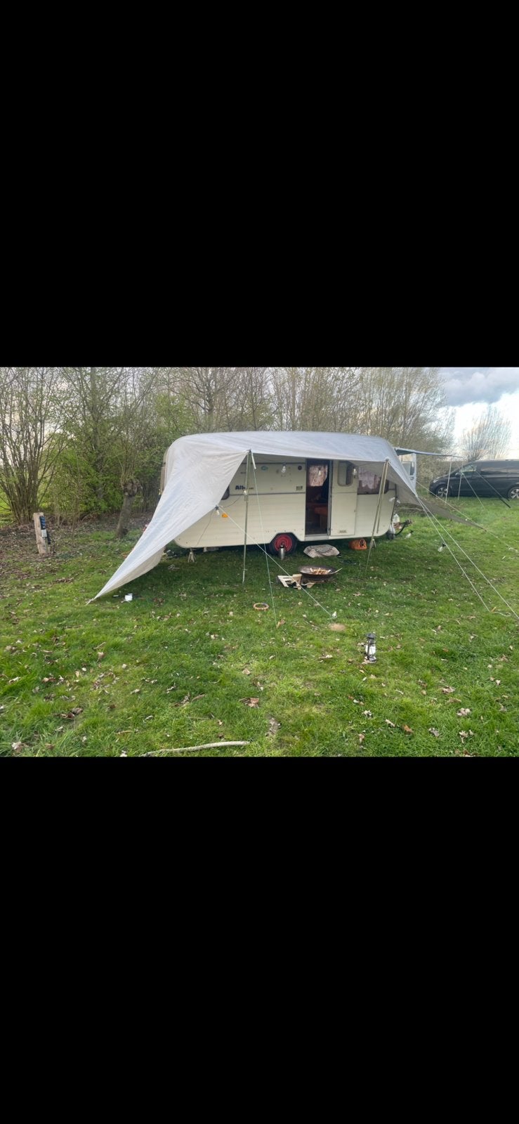 Kip caravan 1968 , zeer ruim, Ophalen of Verzenden, Gebruikt