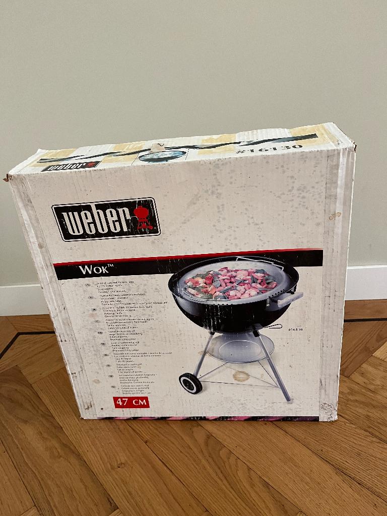 Weber wok 47 cm nieuw in doos, Tuin en Terras, Barbecue-accessoires, Ophalen, Nieuw, Weber