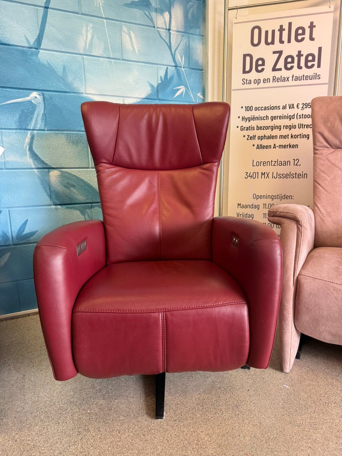 Luxe Prominent sta op stoel relax fauteuil gratis bezorging