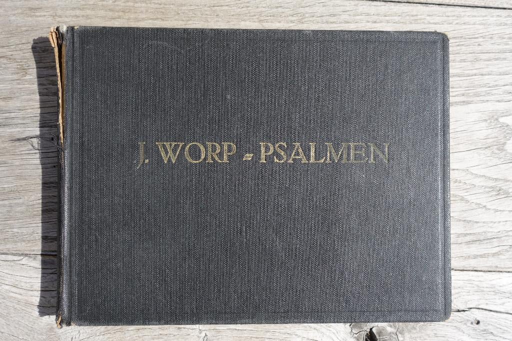 J. Worp psalmen, Orgel, Gebruikt, Verzenden, Overige soorten