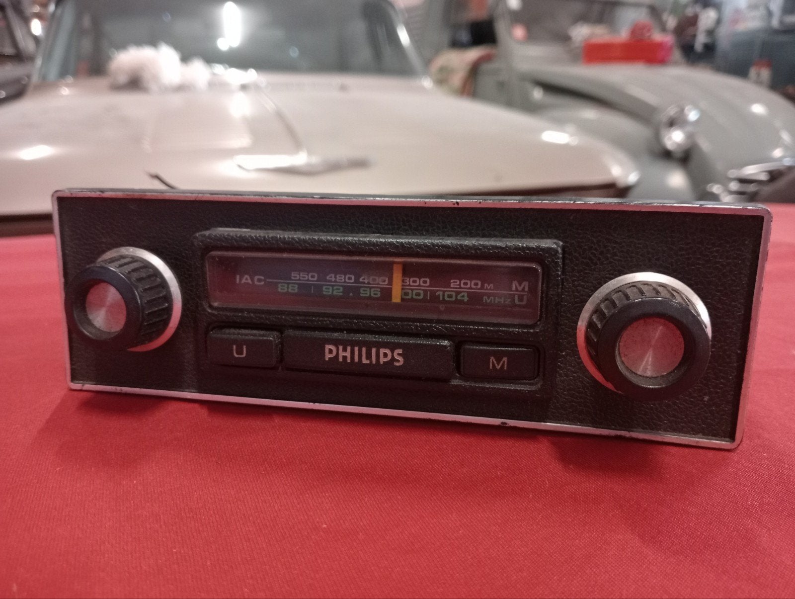 Philips 22RN351 – Fm oldtimerradio, Auto diversen, Gebruikt, Ophalen of Verzenden, Nb, Nb
