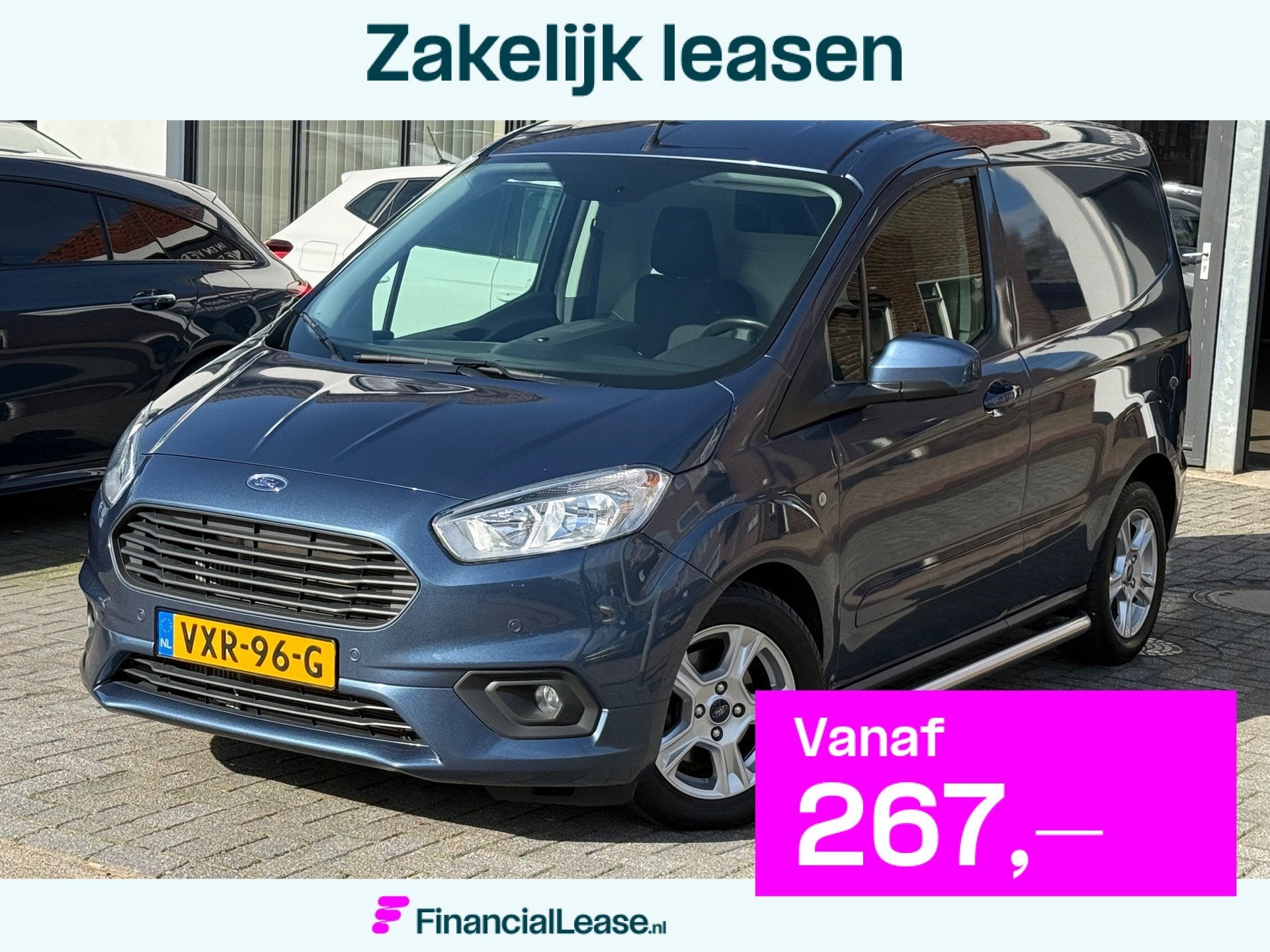 Ford Transit Courier 1.0 Limited EcoBoost S&S, Apple Carplay, Voorwielaandrijving, 15 km/l, Gebruikt, Euro 6