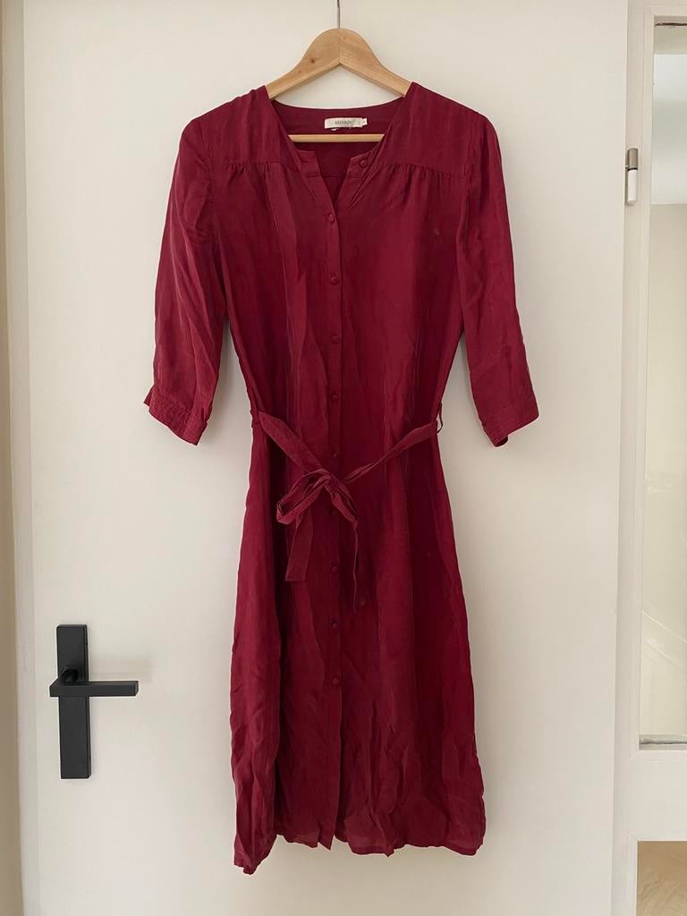 Rode lange jurk - Sissy boy - maat S, Ophalen of Verzenden, Zo goed als nieuw, Maat 36 (S), Rood