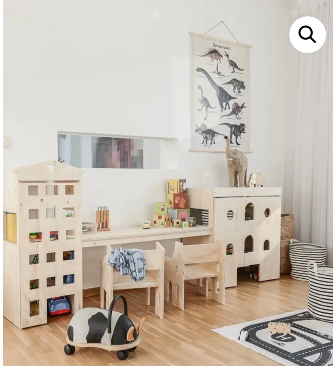 Modulaire alles-in-1 kindermeubel en speelgoedopberger, Ophalen, Gebruikt, Overige merken, Overige kleuren