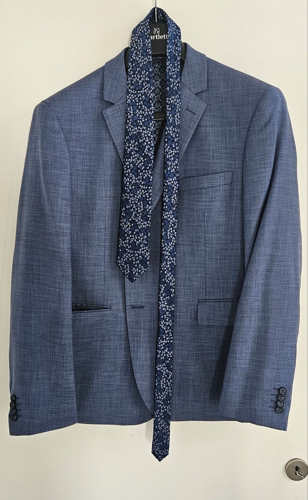Bartlett kostuum + Stropdas, Kleding | Heren, Blauw, Bartlett van Van Dal, Overige maten, Ophalen of Verzenden