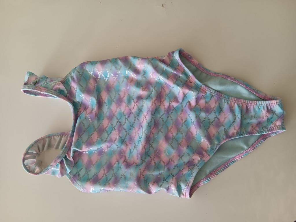 Badpak maat 104 zeemeermin print, Ophalen, Gebruikt, Maat 104, Meisje