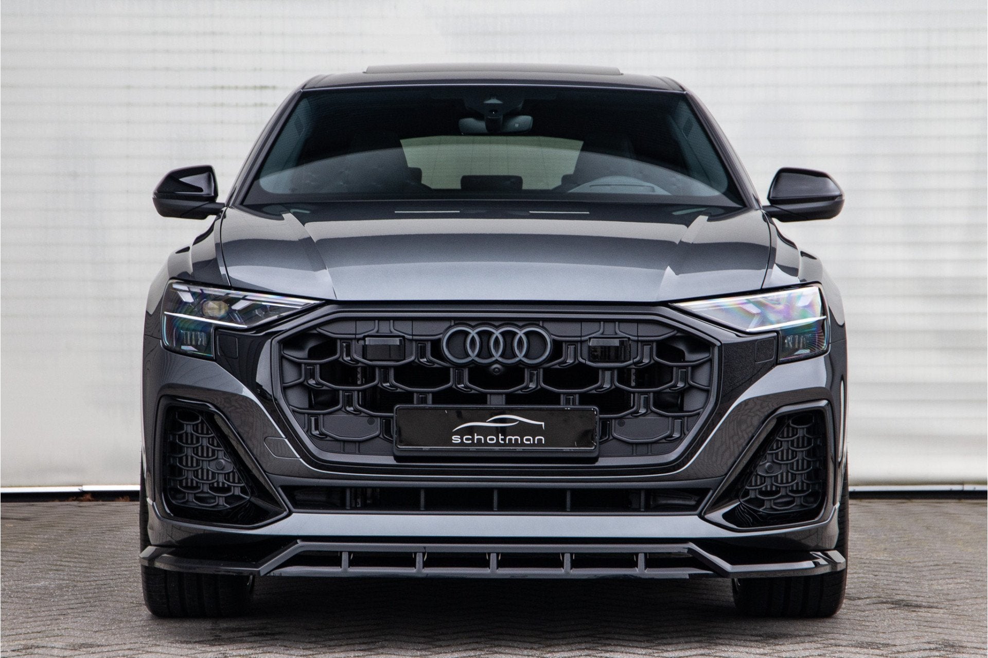 Audi Q8 60 TFSI e quattro Competition Head-up, RS stoelen, M, Auto's, Automaat, 77 km/l, Gebruikt, Zwart