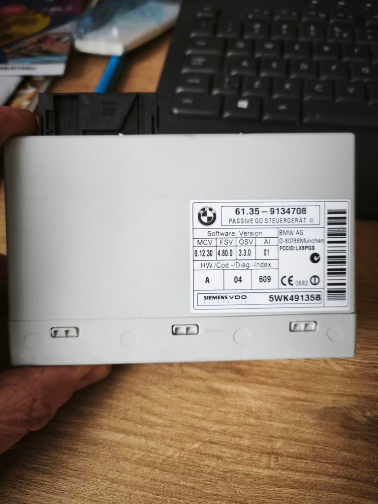 BMW E90/E91/E92 Passive Go Control Unit 61359134708, Auto-onderdelen, Elektronica en Kabels, BMW, Ophalen of Verzenden