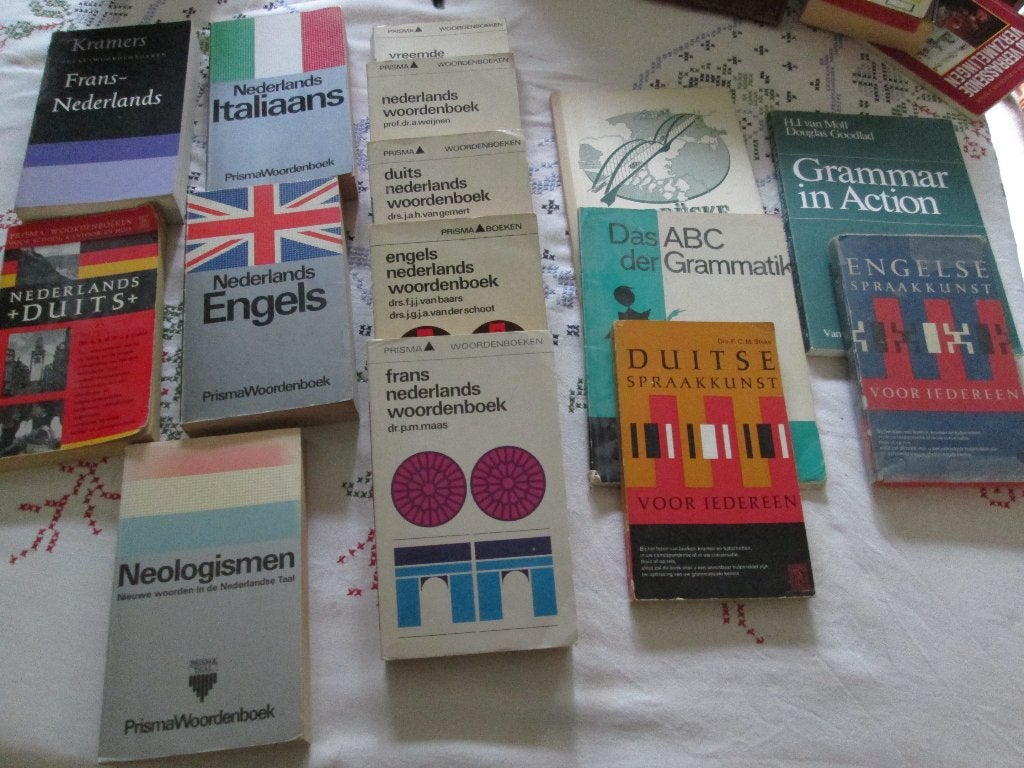 prisma woordenboeken Ned. Italiaans,Duits ,Grammatik,Grammar, Boeken, Ophalen of Verzenden, Zo goed als nieuw, Prisma of Spectrum