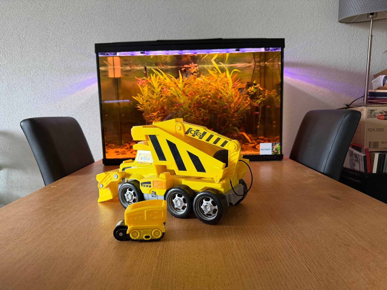 Paw Patrol Rubble's Deluxe Voertuig - 35cm, Ophalen of Verzenden, Zo goed als nieuw