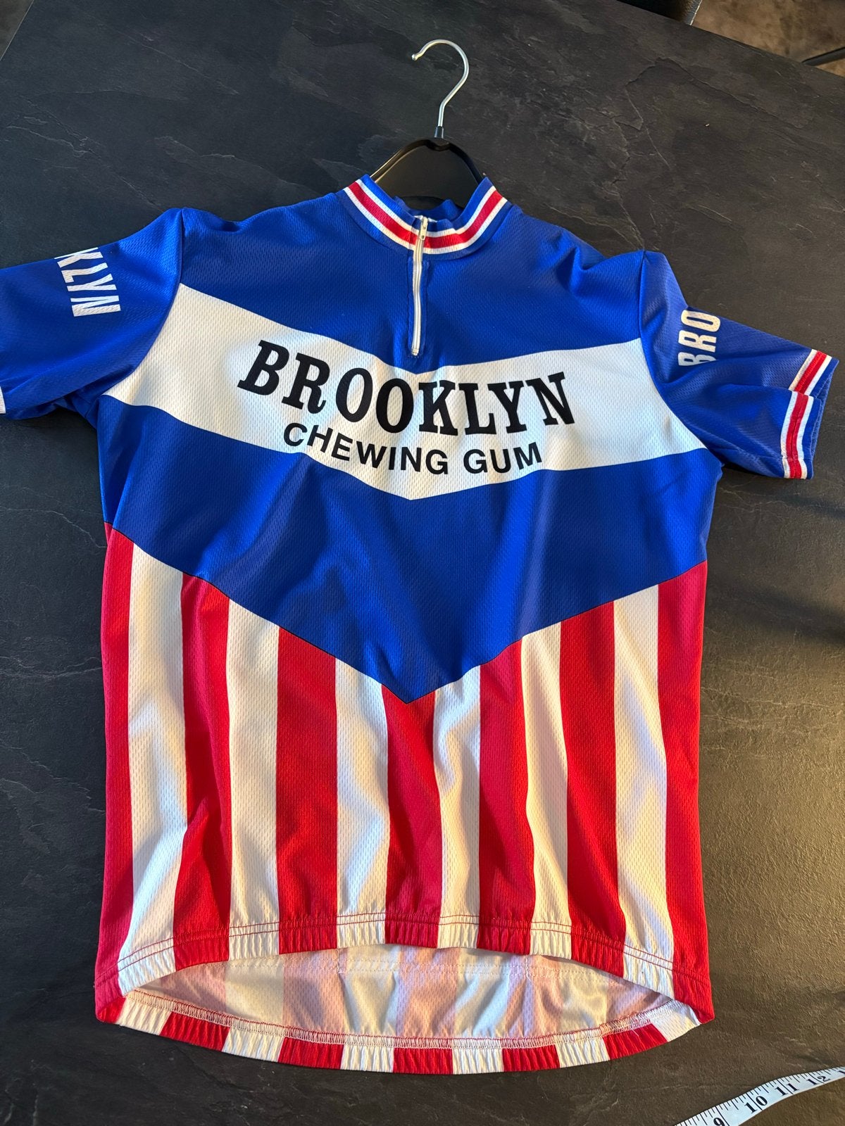 Vintage Brooklyn Chewing Gum Wielershirts, Sport en Fitness, Wielrennen, Ophalen of Verzenden, Gebruikt, Helm