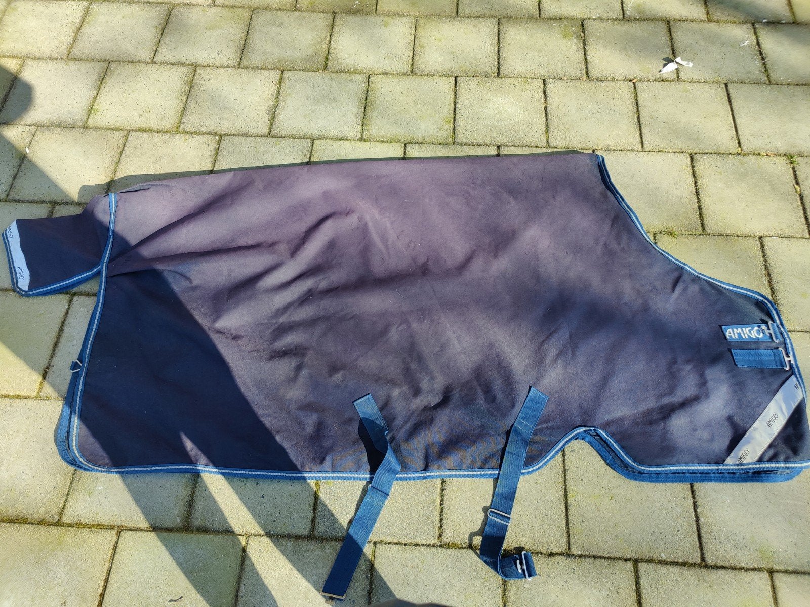 Amigo Bravo light 0 gram regendeken maat 190 / 6.3, Dieren en Toebehoren, Gebruikt, 0 g, Linersysteem, Ophalen of Verzenden