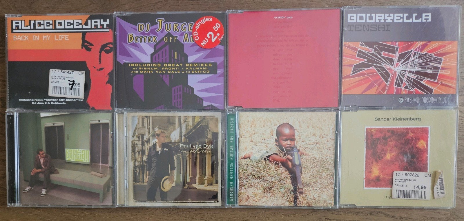 Dance CD's: DJ Jurgen, Gouryella, Marco V, Paul van Dyk, Cd's en Dvd's, Ophalen of Verzenden, Gebruikt, Dance, Album