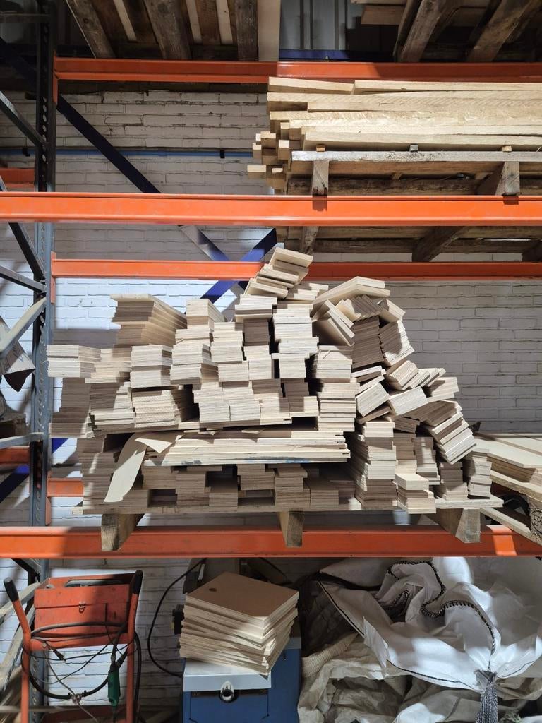 Berken multiplex stroken 12mm dik, Doe-het-zelf en Verbouw, Hout en Planken, Ophalen, Minder dan 25 mm, Nieuw, 200 tot 250 cm