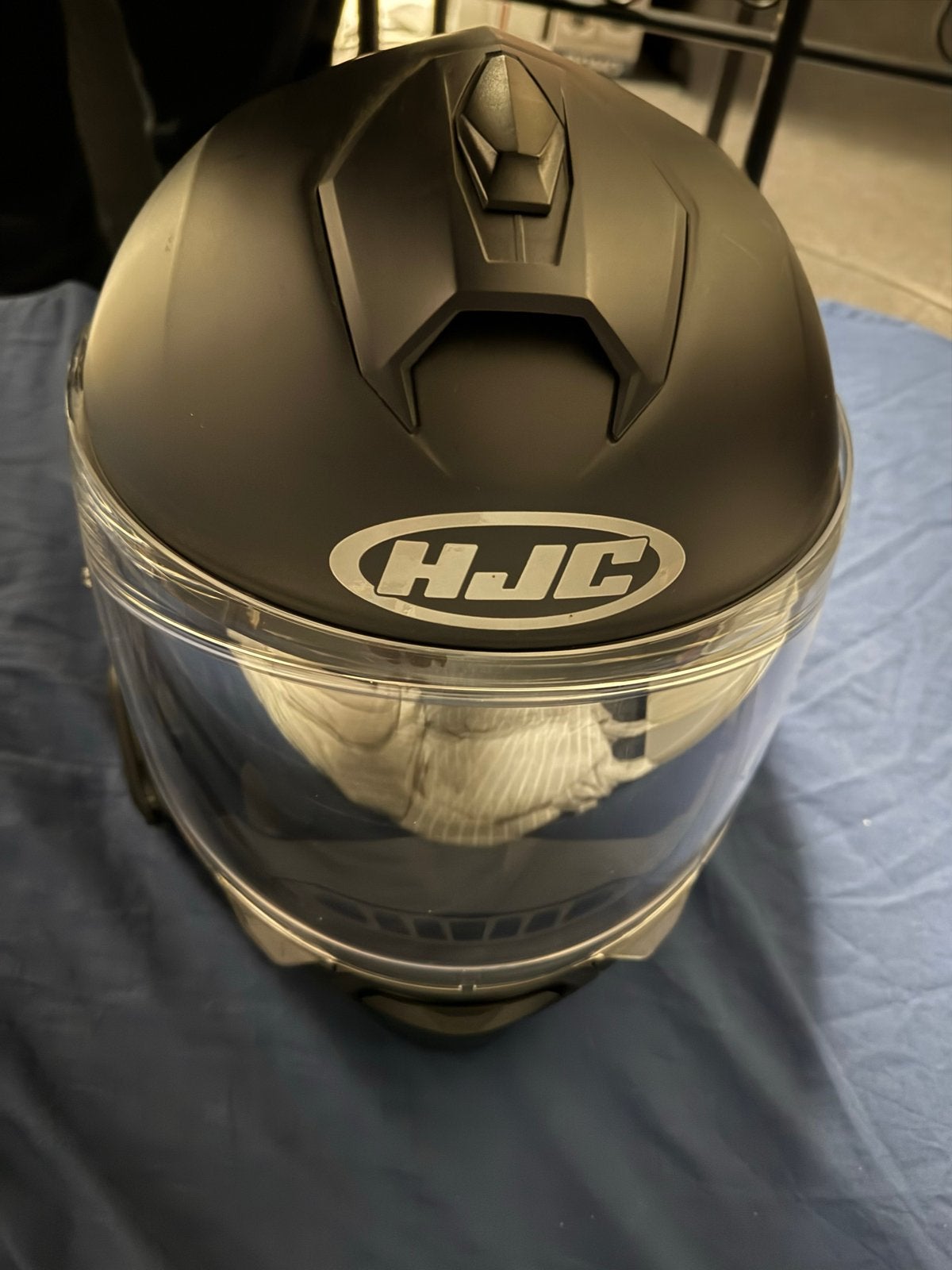 HJC Integraalhelm - Maat M - Mat Zwart, M, Heren, HJC, Ophalen of Verzenden