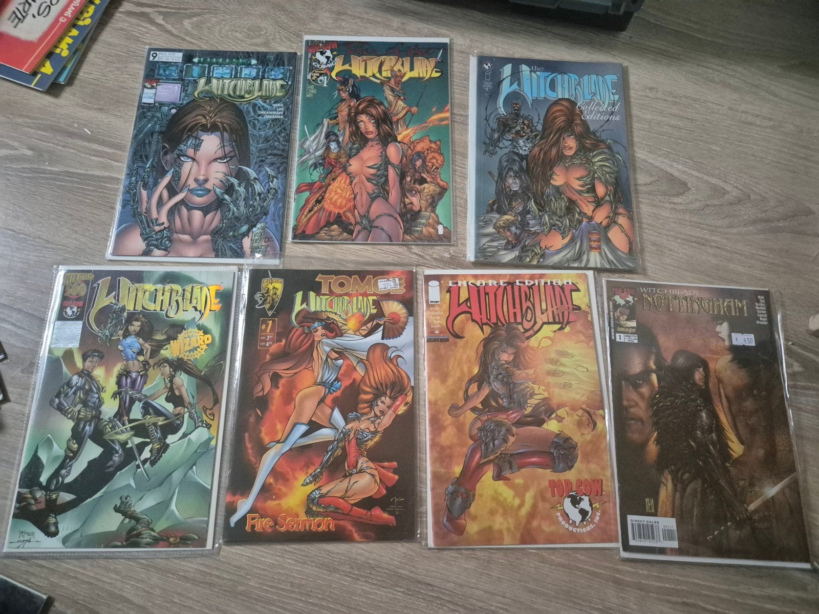 Diverse Witchblade Comics met Foils - Zeldzame Collectie, Boeken, Strips | Comics, Gelezen, Amerika, Diverse, Ophalen of Verzenden