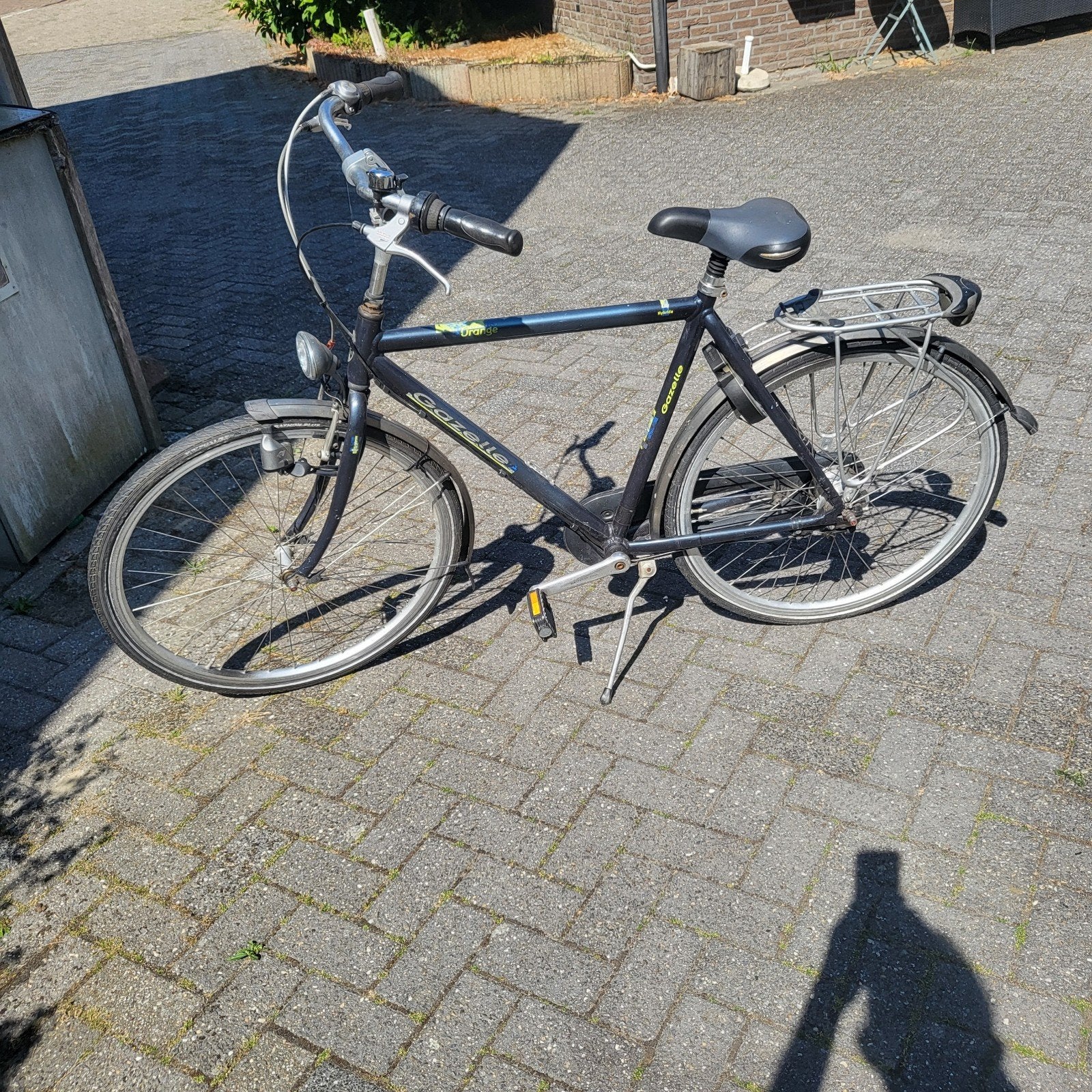 gazelle  herenfiets school/station fiets, Ophalen, Gebruikt, Versnellingen, 57 tot 61 cm
