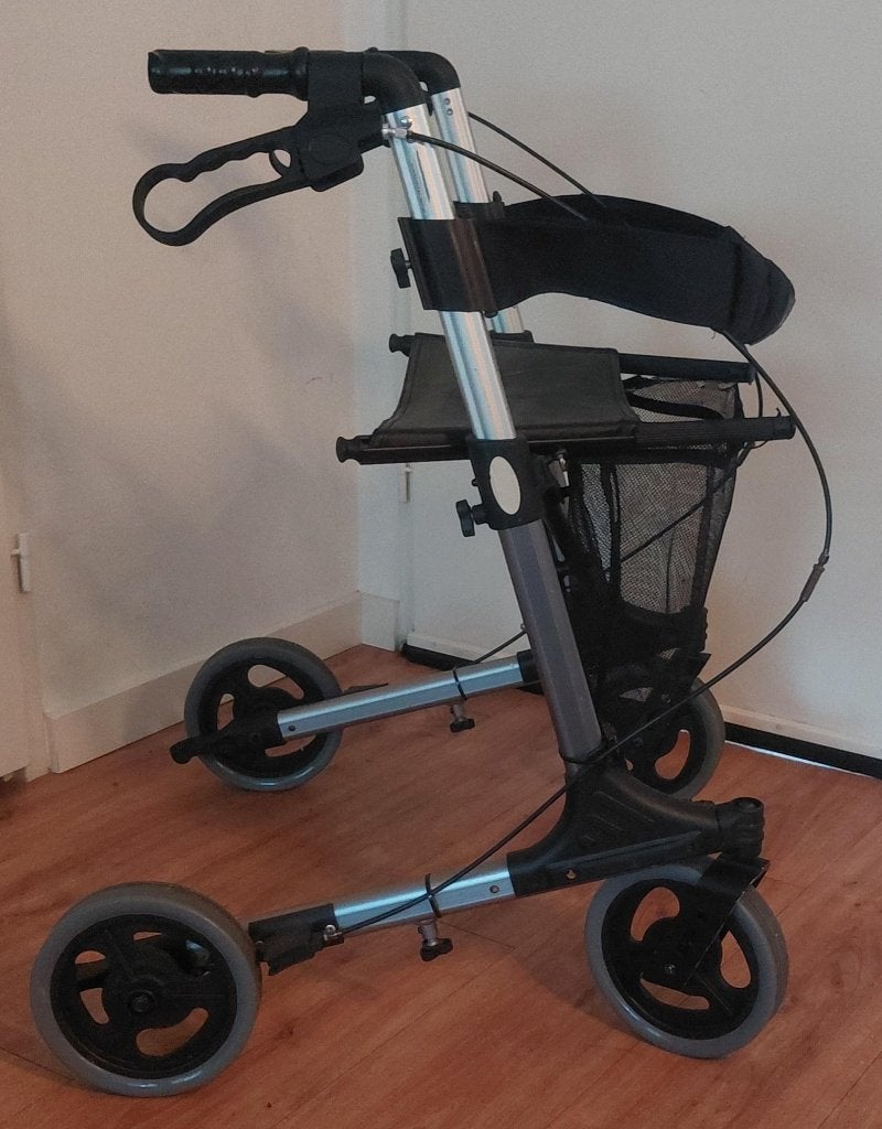Rollator Excel XL 90 L ( Extra brede zitting van 50 cm ), Diversen, Ophalen, Opvouwbaar, Zo goed als nieuw